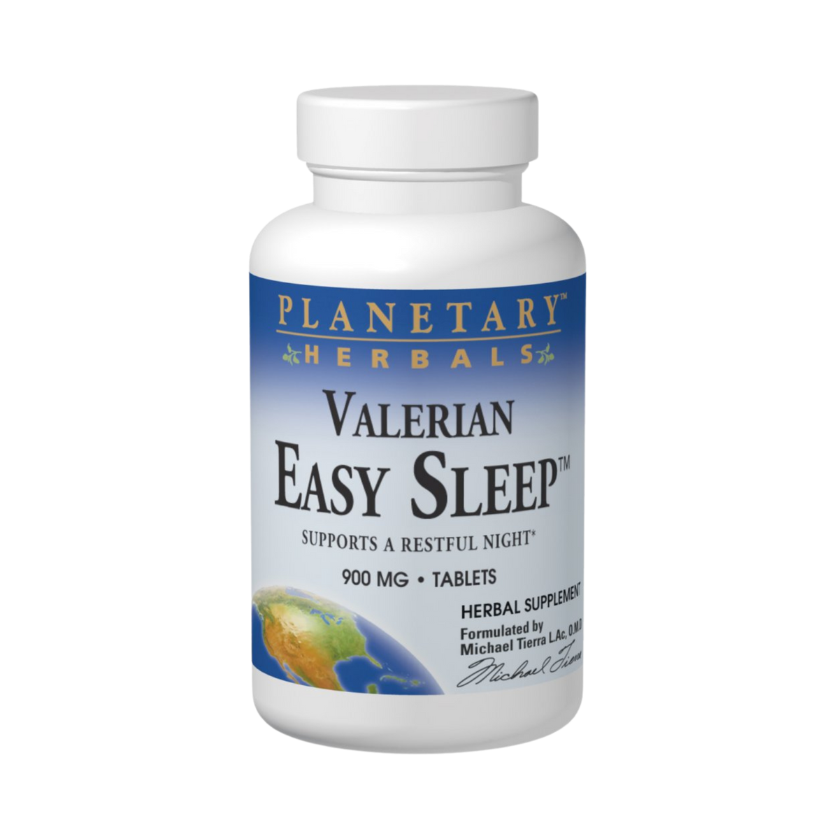 Planetary Herbals, Valerian Easy Sleep, 120 Tablets