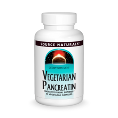 Source Naturals, Vegetarian Pancreatin, 475 Mg, 120 Capsules