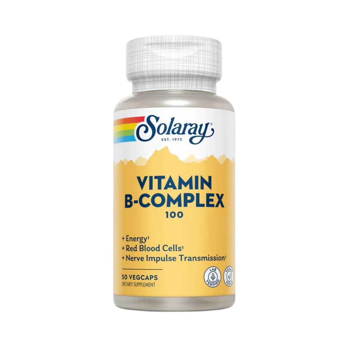 Solaray, Vitamin B-Complex, 50 Capsules