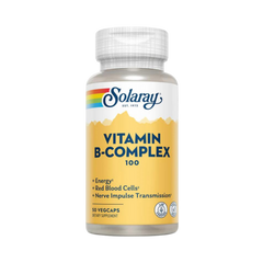 Solaray, Vitamin B-Complex, 50 Capsules