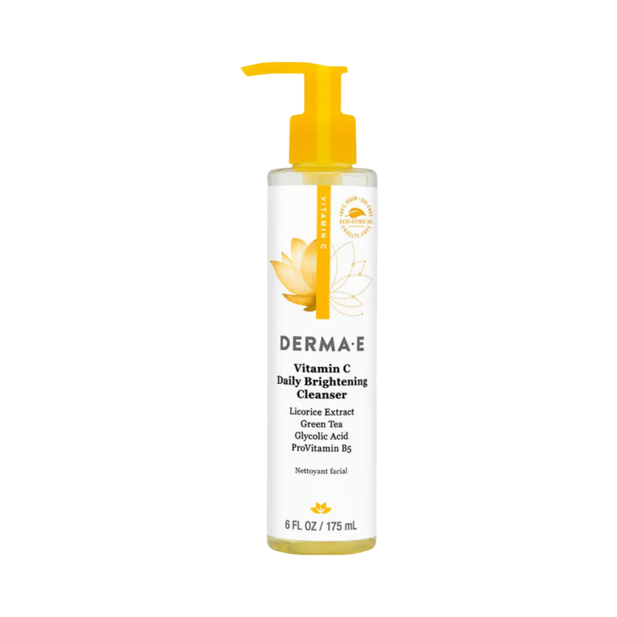 Derma E, Vitamin C Brightening Cleanser, 6 Fl Oz