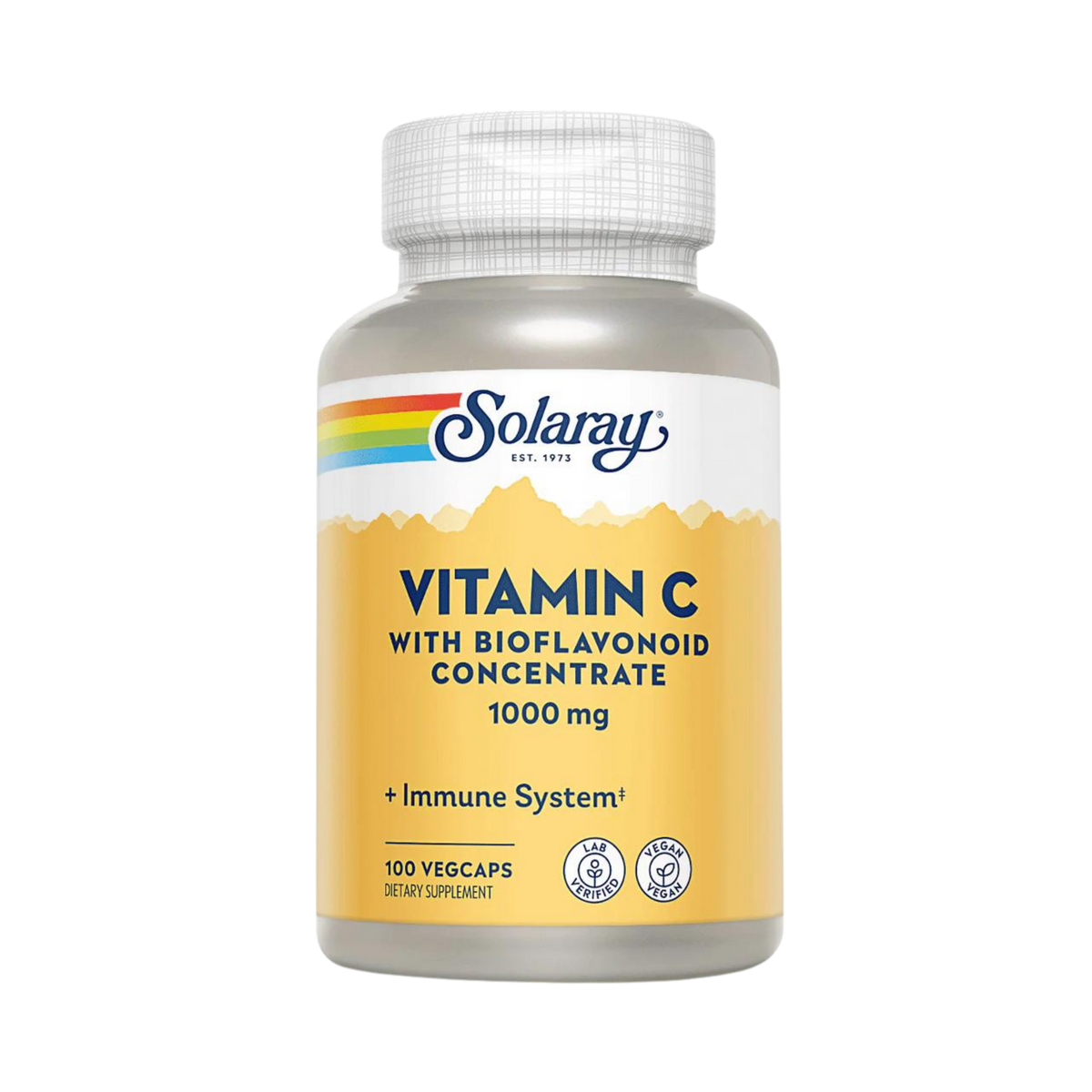 Solaray, Vitamin C with Bioflavonoids, 1000 Mg, 100 Capsules