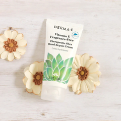 Derma E, Vitamin E Fragrance-Free Sensitive Skin Shea Hand Repair Cream, 2 Oz