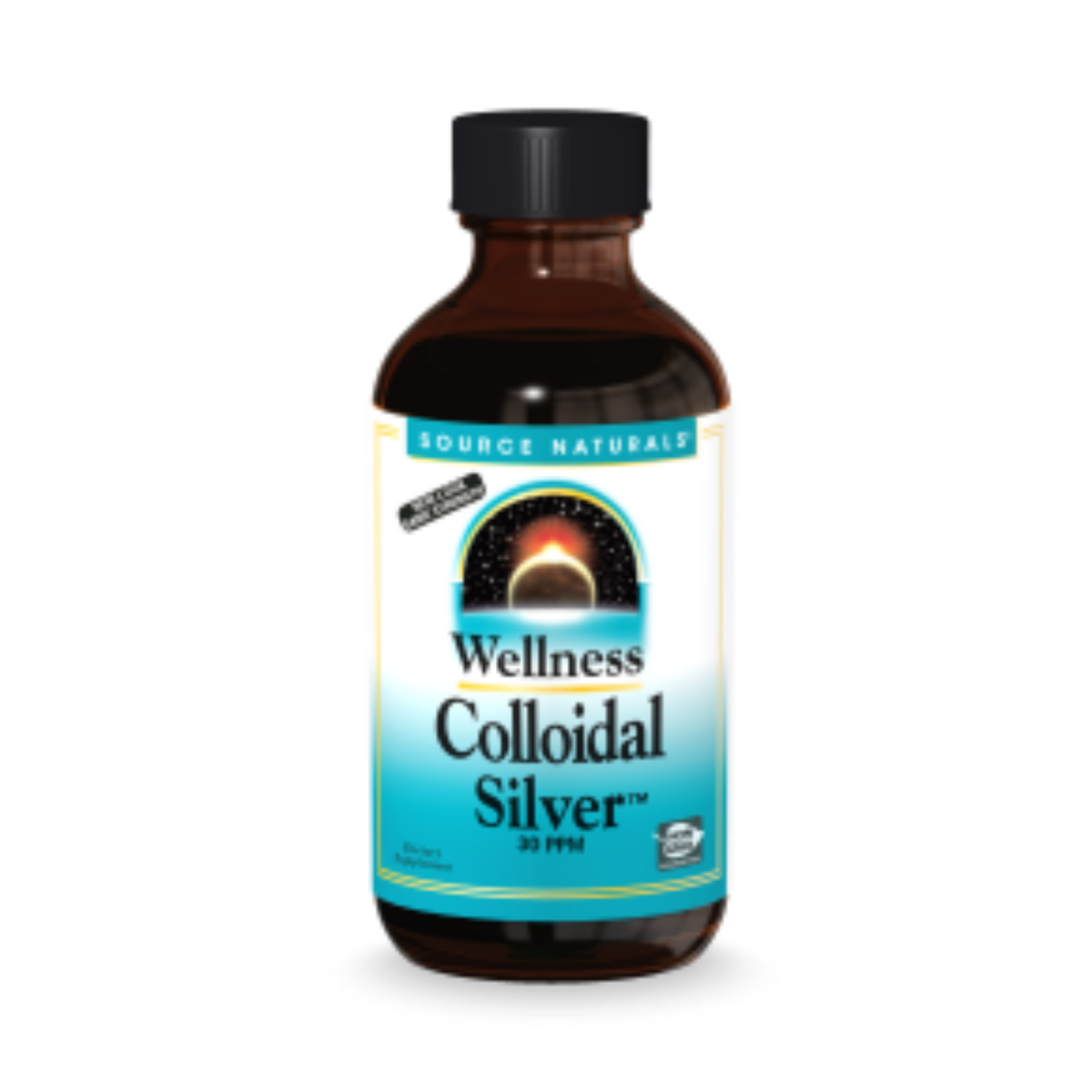 Source Naturals, Wellness Colloidal Silver, 30 Ppm, 8 Oz Liquid