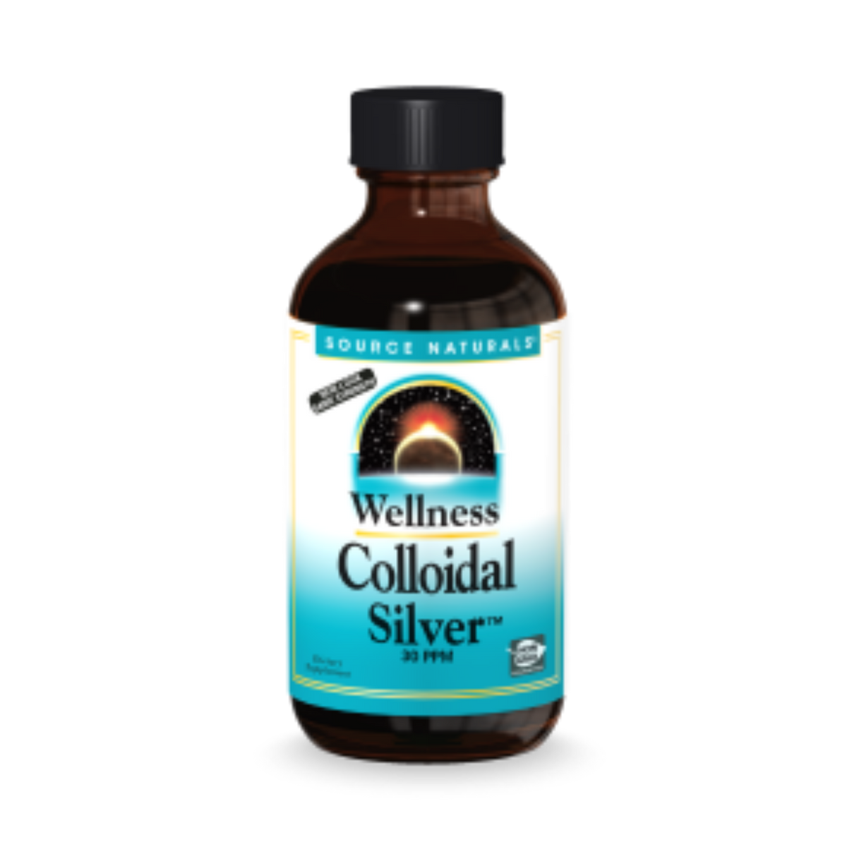 Source Naturals, Wellness Colloidal Silver, 45 Ppm, 4 Liquid