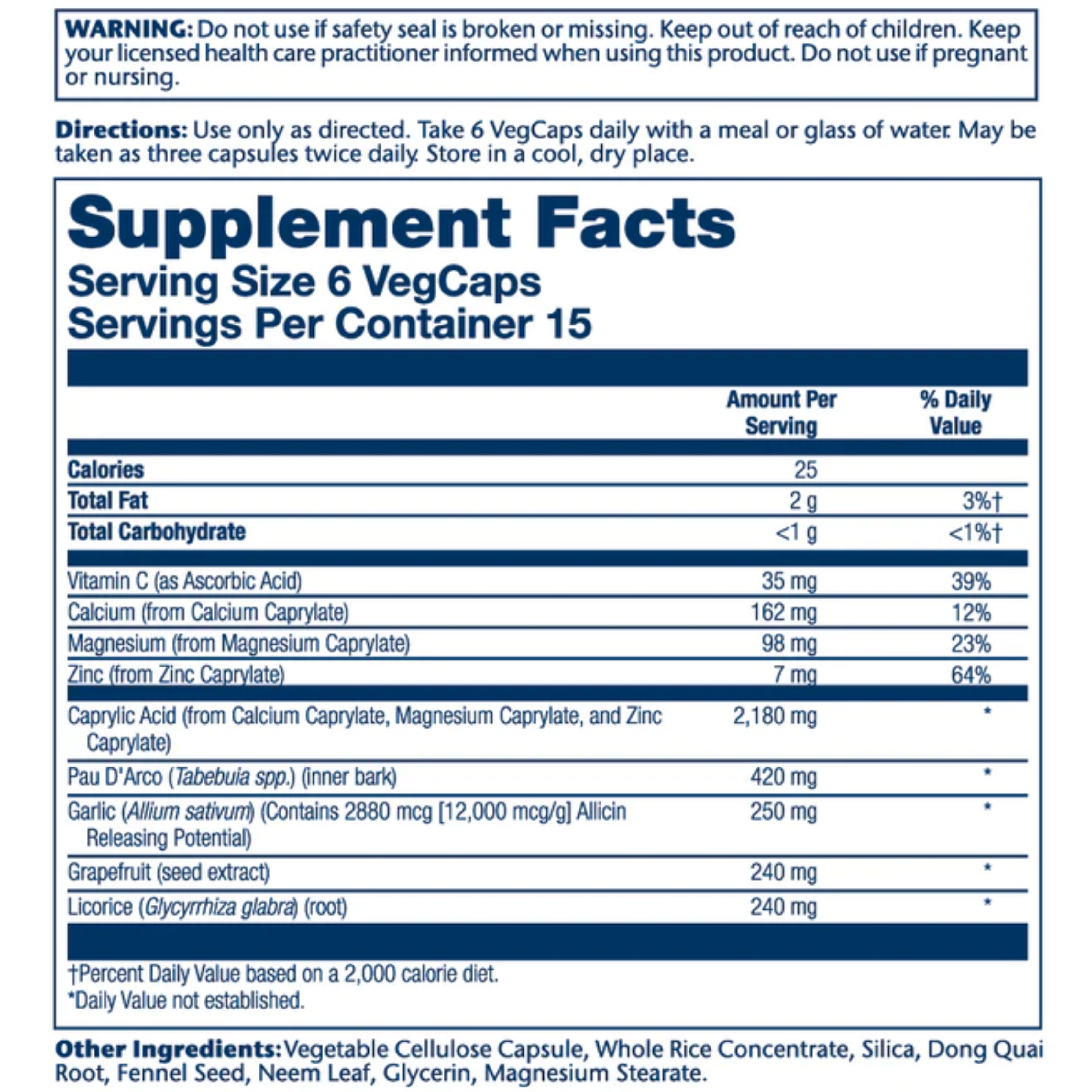 Solaray, Yeast-Cleanse, 90 Capsules