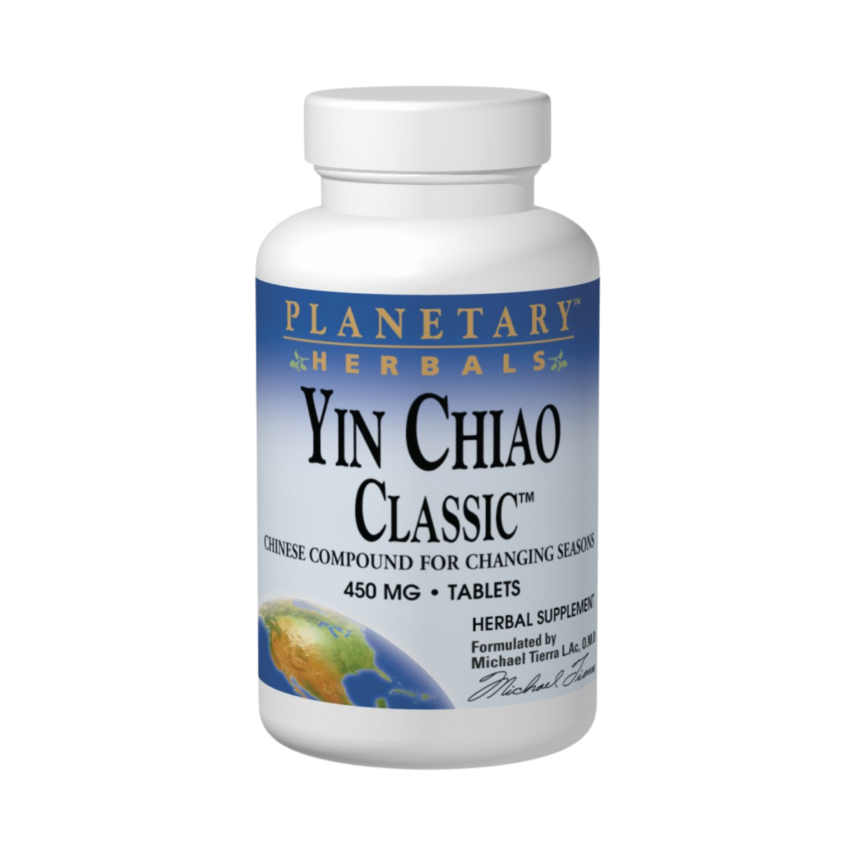 Planetary Herbals, Yin Chiao Classic, 60 Tablets