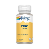 Solaray, Zinc, 50 Mg, 100 Capsules