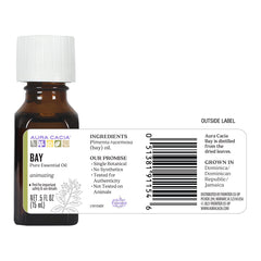 Aura Cacia, Bay Essential Oil, 0.5 Oz