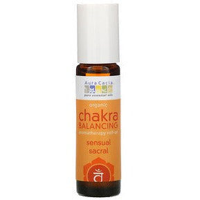 Aura Cacia, Chakra Balancing Aromatherapy Roll-On, Sensual Sacral, 0.31 Oz