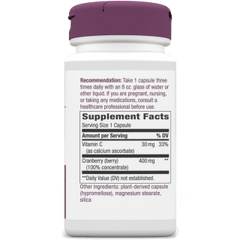 supplement-facts-nature-s-way-cranberry