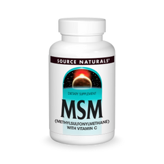 Source Naturals, MSM with Vitamin C 1000mg (60,120) Tablets| Maple Herbs