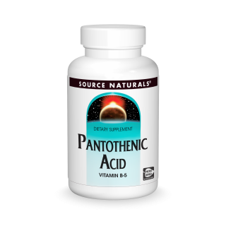 Source Naturals, Pantothenic Acid 500mg (100,200) Tablet| Maple Herbs