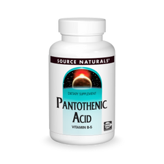 Source Naturals, Pantothenic Acid 500mg (100,200) Tablet| Maple Herbs