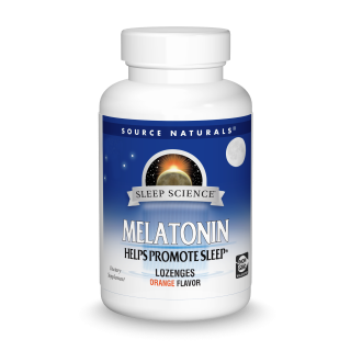 Source Naturals, Sleep Science® Melatonin 5mg (50,100,200) Pepp Lozenge| Maple Herbs