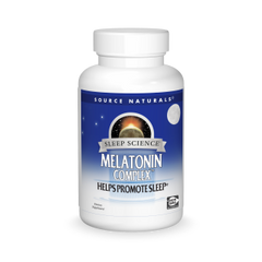 Source Naturals, Sleep Science® Melatonin Complex™ 3gm Peppermint Lozenge| Maple Herbs