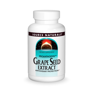 Source Naturals, Grape Seed Extract, Proanthodyn™ 100mg (30,60,120) Tablet| Maple Herbs