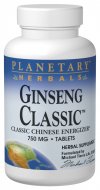 Planetary Herbals, Ginseng Classic, 710 Mg, 60 Tablets