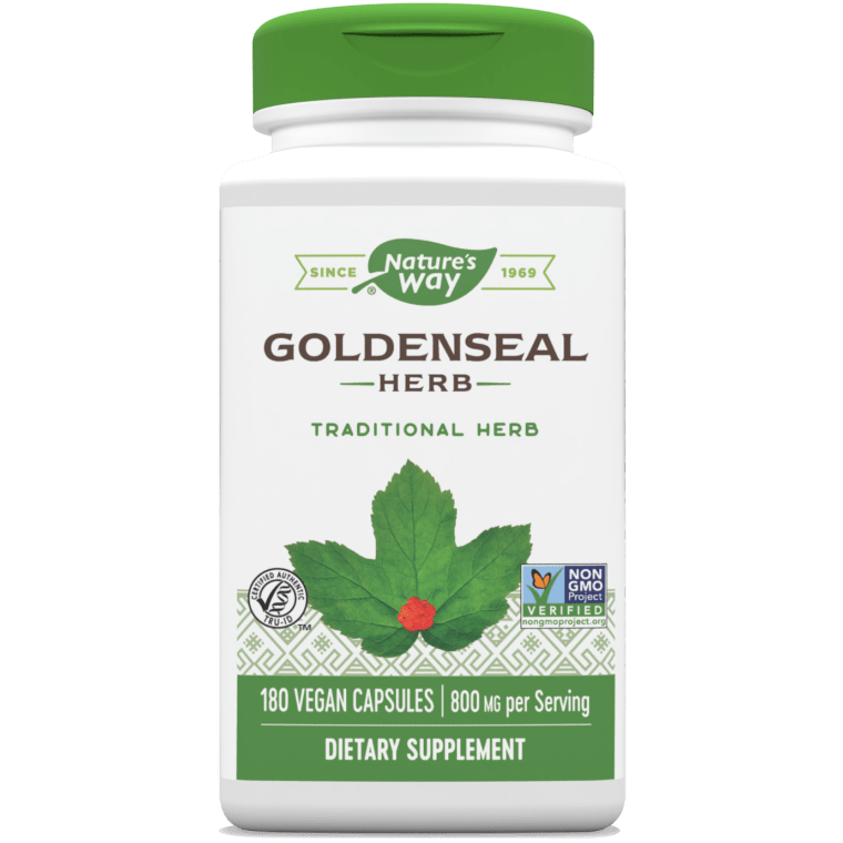 Nature's Way, Goldenseal Herbs 180 Capsules