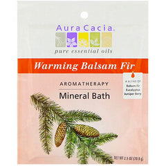 Mineral Bath, Warming Balsam Fir-6 pc