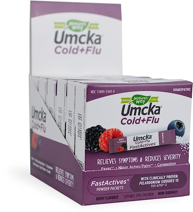 Umcka Cold+Flu FastActives 10 Packets