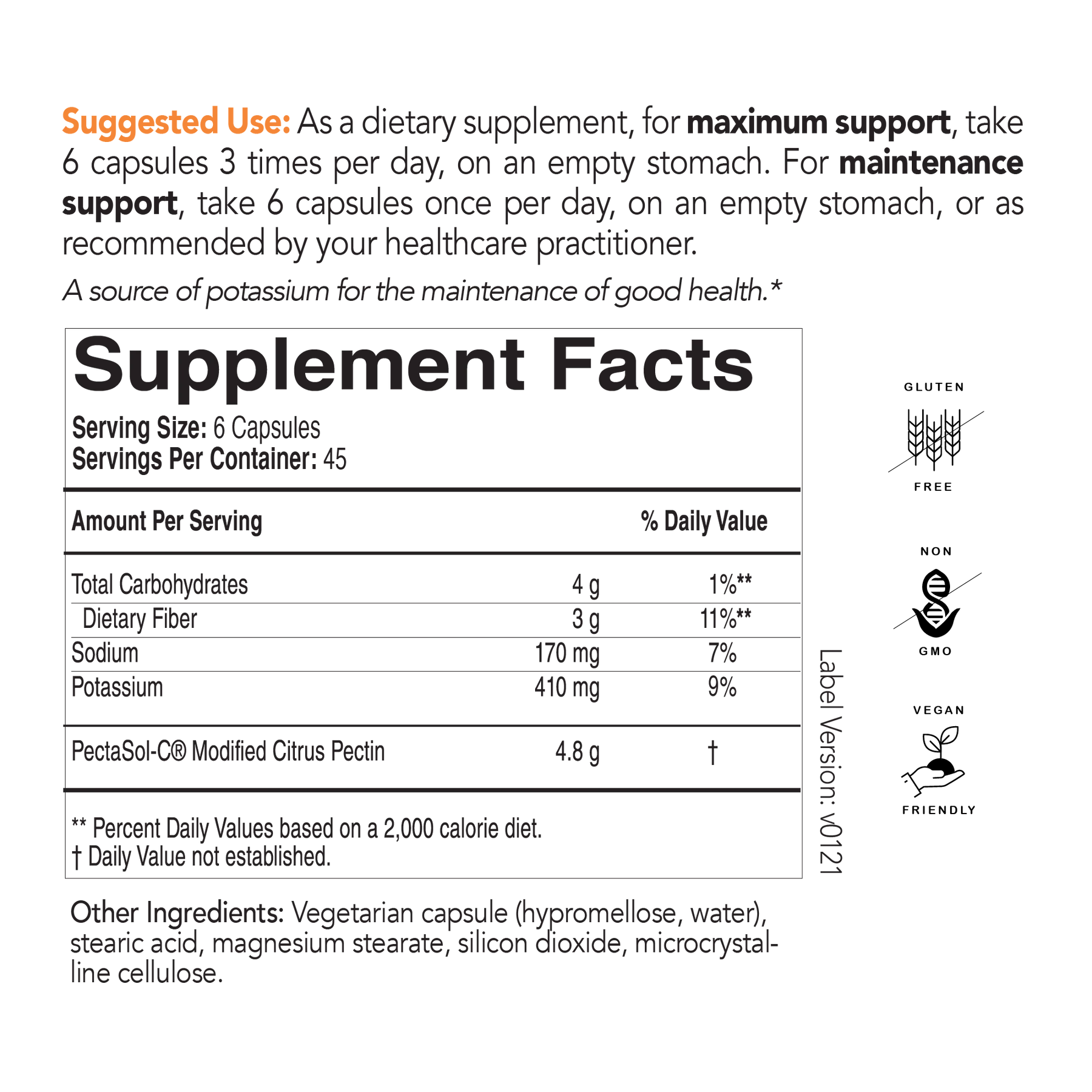 EcoNugenics, PectaSol, 270 Capsules