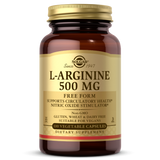 Solgar, L-ARGININE 500 MG VEGETABLE CAPS (100,250) | Maple Herbs