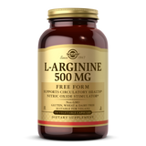 Solgar, L-ARGININE 500 MG VEGETABLE CAPS (100,250) | Maple Herbs