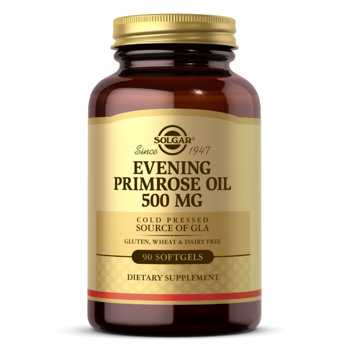 Solgar, EVENING PRIMROSE OIL 500 MG SOFTGELS (90,180) | Maple Herbs