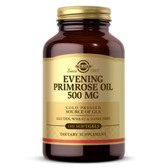 Solgar, EVENING PRIMROSE OIL 500 MG SOFTGELS (90,180) | Maple Herbs