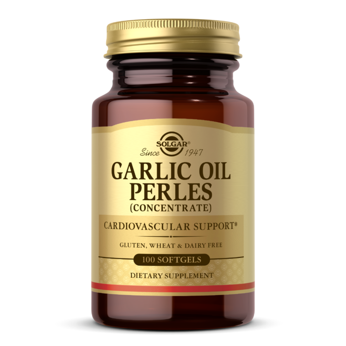 Solgar, GARLIC OIL PERLES SOFTGELS (REDUCED ODOR) (100,250) | Maple Herbs