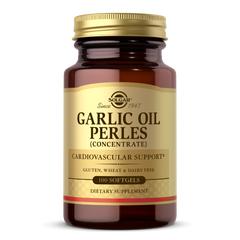 Solgar, GARLIC OIL PERLES SOFTGELS (REDUCED ODOR) (100,250) | Maple Herbs