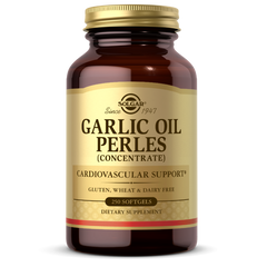 Solgar, GARLIC OIL PERLES SOFTGELS (REDUCED ODOR) (100,250) | Maple Herbs