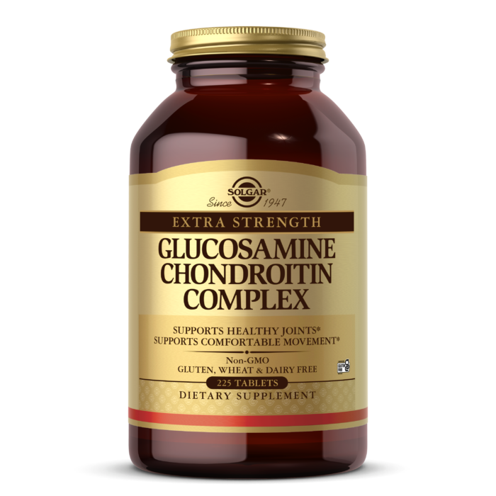 Solgar, EXTRA STRENGTH GLUCOSAMINE CHONDROITIN COMPLEX TABS (75,150,225,300) | Maple Herbs