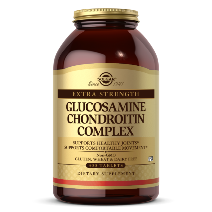 Solgar, EXTRA STRENGTH GLUCOSAMINE CHONDROITIN COMPLEX TABS (75,150,225,300) | Maple Herbs