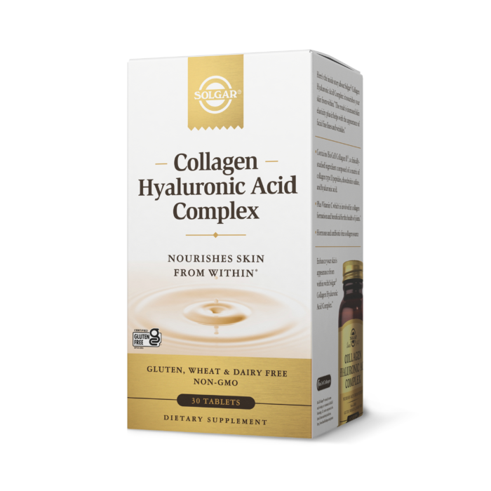 Solgar, COLLAGEN HYALURONIC ACID COMPLEX TABS