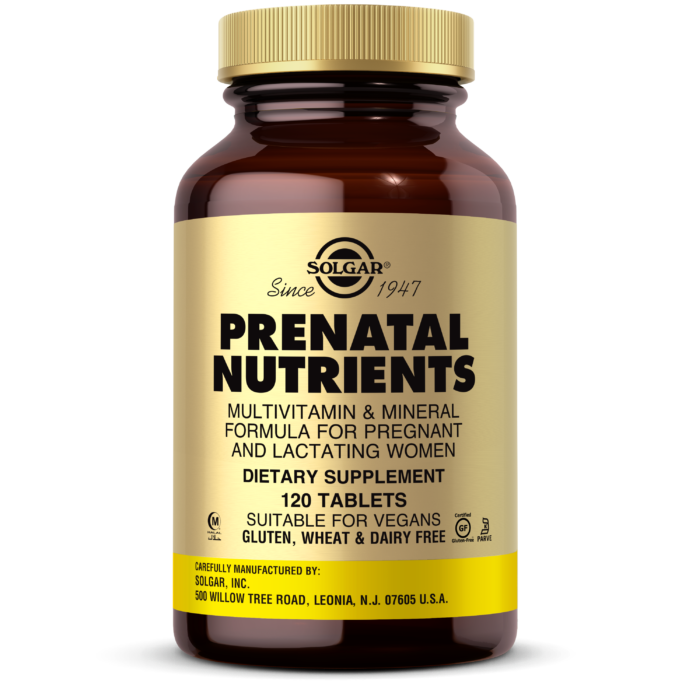 Solgar, Prenatal Nutrients