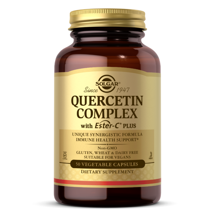 Solgar, Quercetin Complex with Ester-C® Plus Vegetable (50, 100) Caps | Maple Herbs