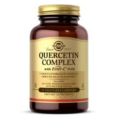 Solgar, Quercetin Complex with Ester-C® Plus Vegetable (50, 100) Caps | Maple Herbs