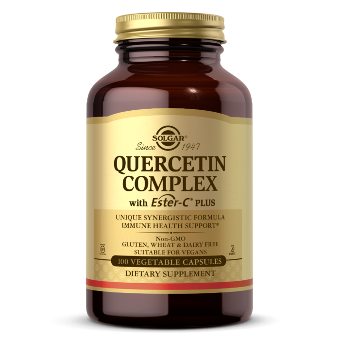 Solgar, Quercetin Complex with Ester-C® Plus Vegetable (50, 100) Caps | Maple Herbs