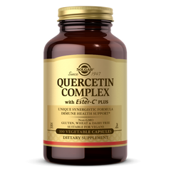 Solgar, Quercetin Complex with Ester-C® Plus Vegetable (50, 100) Caps | Maple Herbs