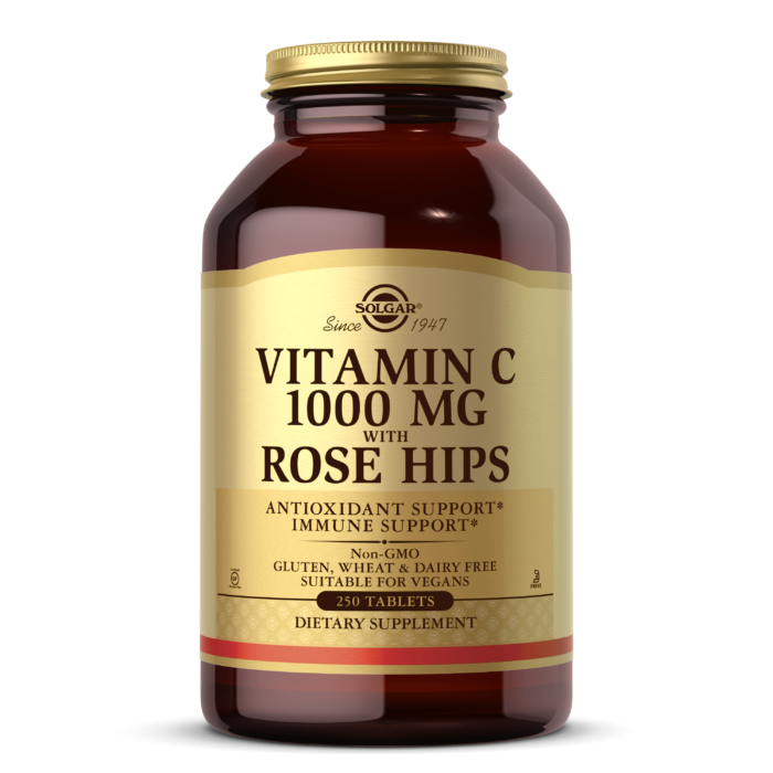 Solgar, Vitamin C 1000 Mg with Rose Hips