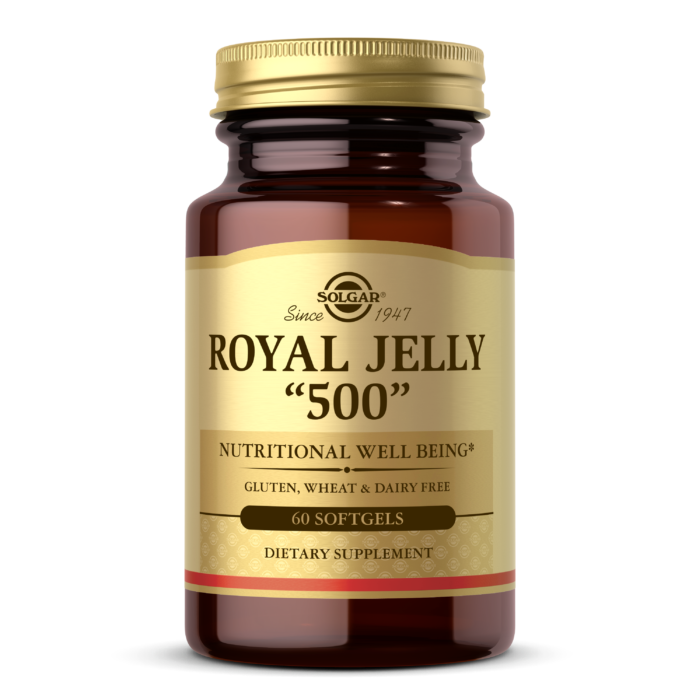 Solgar, ROYAL JELLY “500” SOFTGELS (60 Count) | Maple Herbs