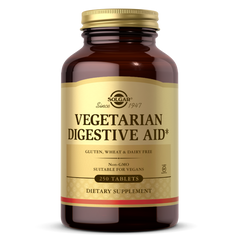 Solgar, VEGETARIAN DIGESTIVE AID TABLETS (CHEWABLE) (100,250) | Maple Herbs