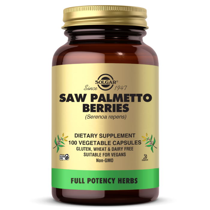 Solgar, FP SAW PALMETTO BERRIES VEGETABLE CAPS (100 Count) | Maple Herbs