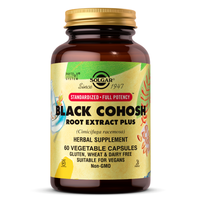 Solgar, SFP BLACK COHOSH ROOT EXTRACT VEGETABLE CAPS (60 Count) | Maple Herbs