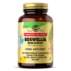 Solgar, SFP BOSWELLIA RESIN EXTRACT VEGETABLE CAPS (60 Count) | Maple Herbs