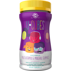 Solgar, U-CUBES™ CHILDREN’S MULTI-VITAMIN & MINERAL GUMMIES (60,120) | Maple Herbs