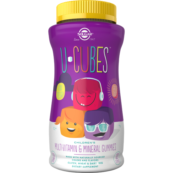 Solgar, U-CUBES™ CHILDREN’S MULTI-VITAMIN & MINERAL GUMMIES (60,120) | Maple Herbs