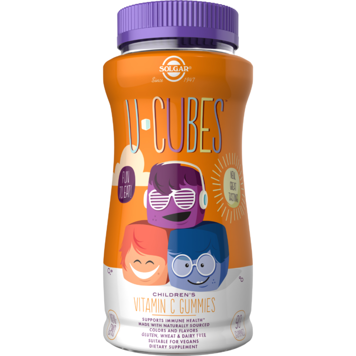 Solgar, U-CUBES™ CHILDREN’S VITAMIN C GUMMIES (90 Count) | Maple Herbs